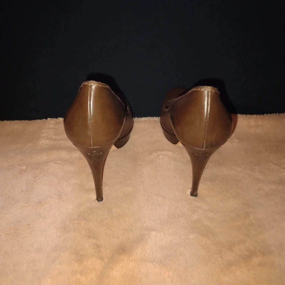 IOB Gucci Sadie Soft Winter Leaf Size 37 women's shoes - Picture 8 of 15